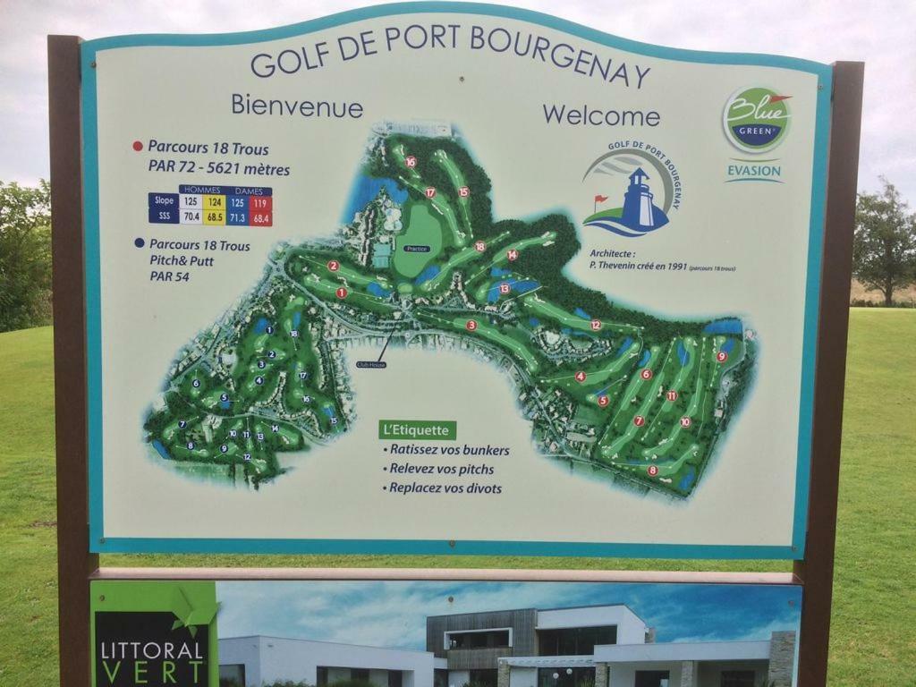 Appartement 2 Pieces Port-Bourgenay 31M2 - Acces Piscine Inclus Talmont-Saint-Hilaire Экстерьер фото